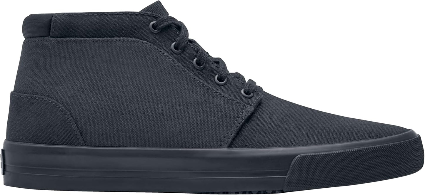 Cabbie II, Men'S, Women'S, Unisex Slip Resistant, Food Service Work Shoes, Black, Men'S Size 8/ Women'S Size 9.5