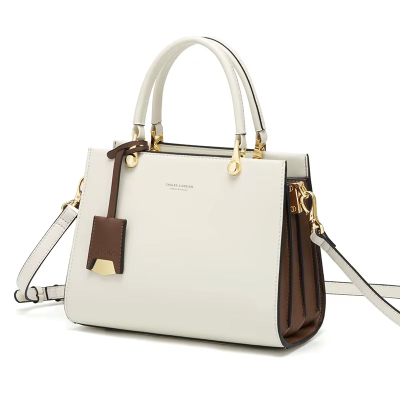 Women'S Handbags Shoulder Bags for Female Luxury Designer Top-Handle Tote Bag Purse Wallet Quality Leather