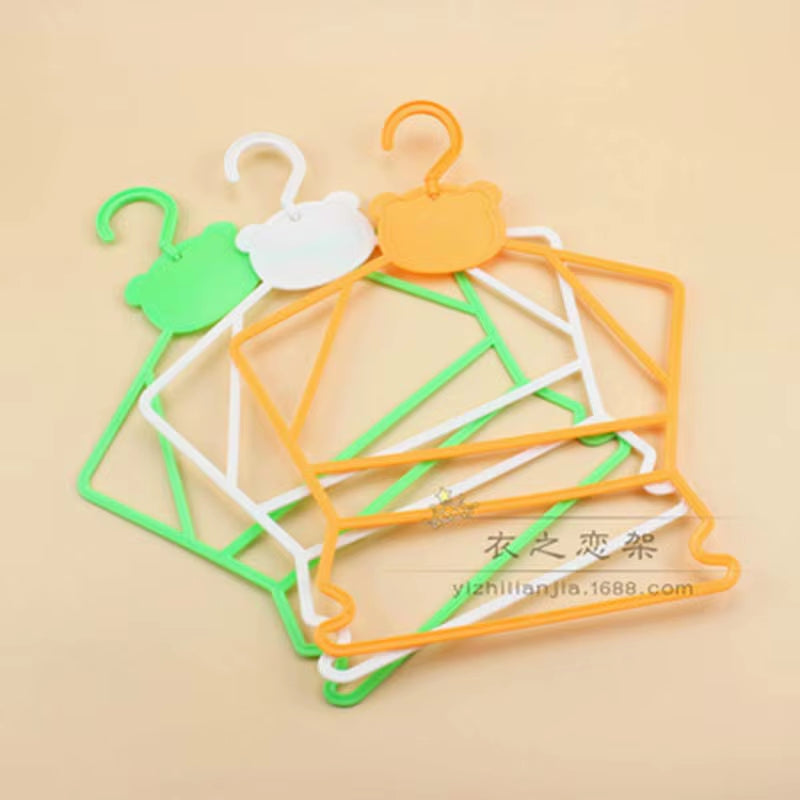 5 Pcs Plastic Children'S Clothing Hanger One-Piece Suit Baby Child Children Infant Clothes Hanging Clothes Rack