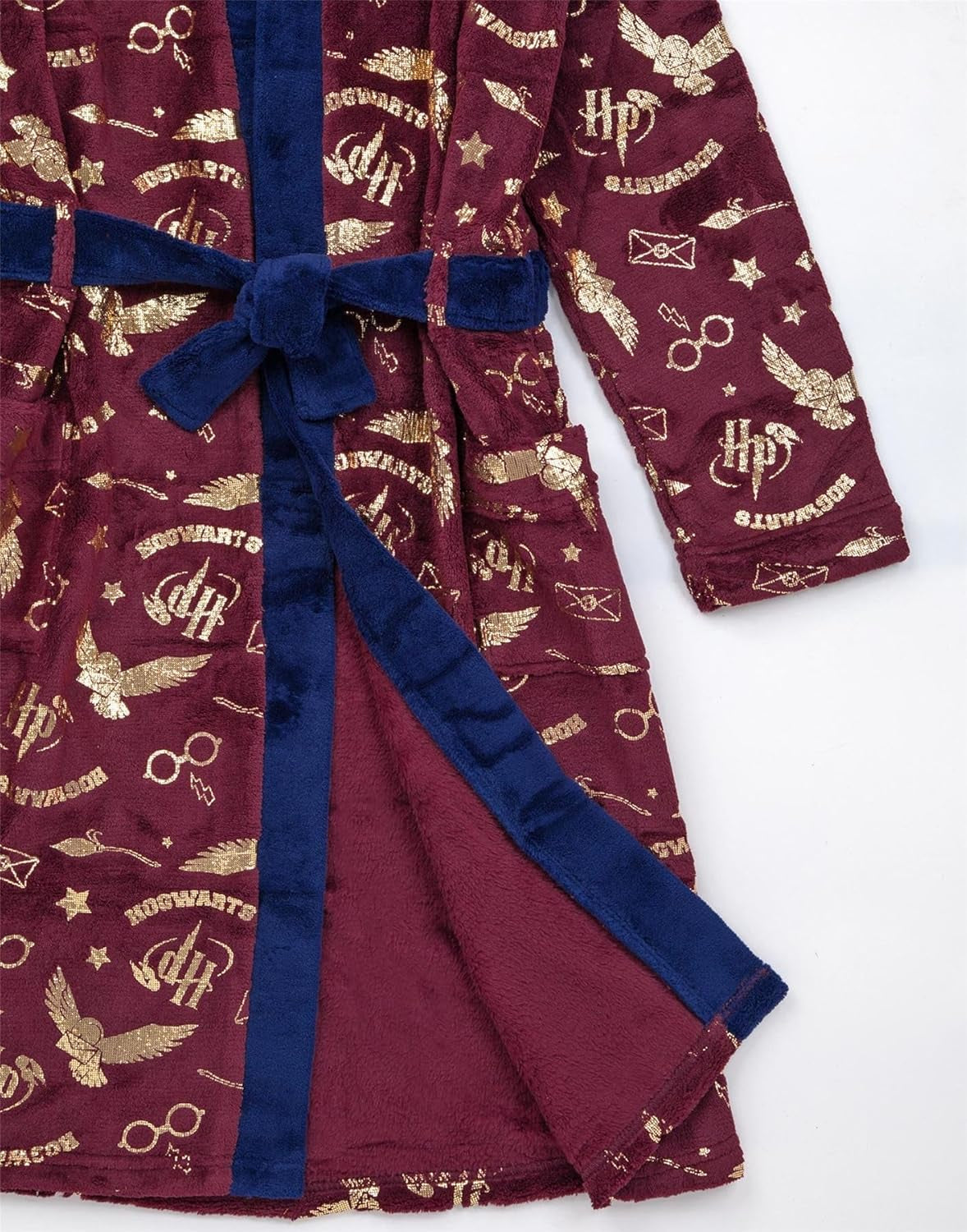 Dressing Gown Kids Red or Blue Options Pajama Robe