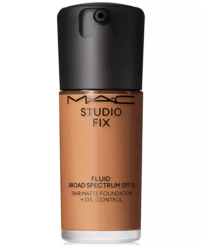 Studio Fix Fluid SPF 15 24Hr Matte Foundation + Oil Control, 1 Oz.