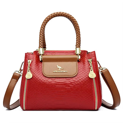 Fashion Crossbody Bags for Women Designer Ladies Purses and Handbags High-Quality Soft Leather Women Shoulder Messenger Bags Sac