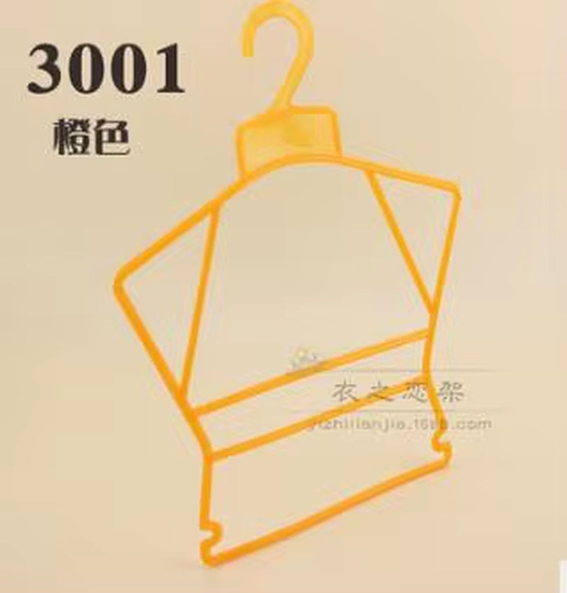 5 Pcs Plastic Children'S Clothing Hanger One-Piece Suit Baby Child Children Infant Clothes Hanging Clothes Rack