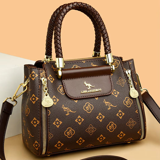 Fashion Crossbody Bags for Women Designer Ladies Purses and Handbags High-Quality Soft Leather Women Shoulder Messenger Bags Sac