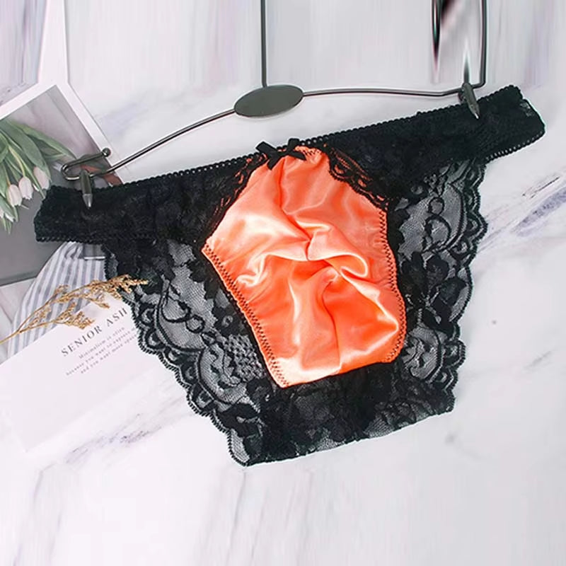 Sexy Lace Underwear Summer New Products Cool Soft Light Breathable Large Size Underwear Men'S Briefs Men Underwear Sexy