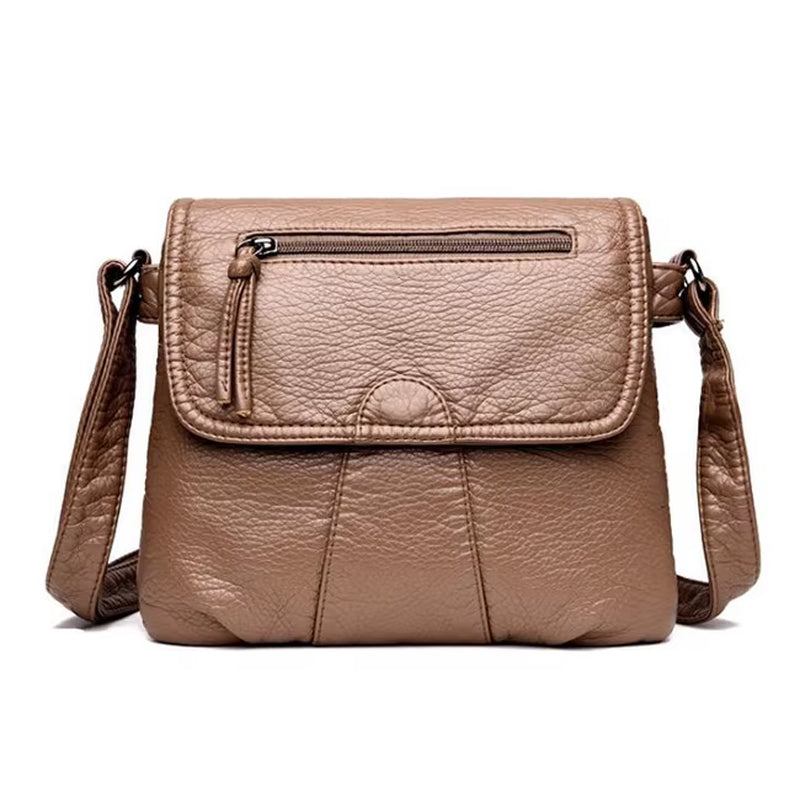 Brand Designer Women Messenger Bags Crossbody Soft PU Leather Shoulder Bag High Quality Fashion Women Bags Handbags