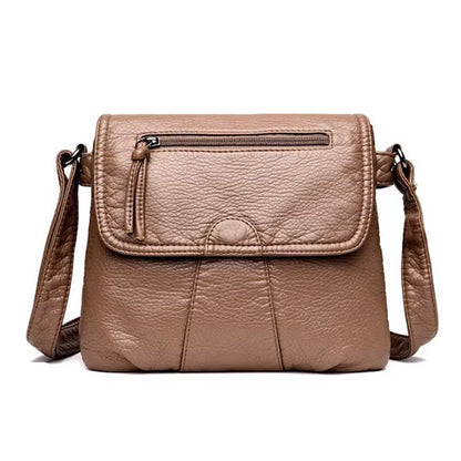 Brand Designer Women Messenger Bags Crossbody Soft PU Leather Shoulder Bag High Quality Fashion Women Bags Handbags