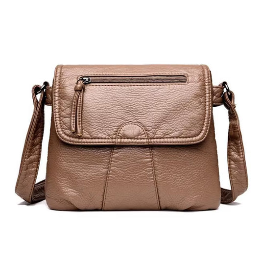 Brand Designer Women Messenger Bags Crossbody Soft PU Leather Shoulder Bag High Quality Fashion Women Bags Handbags