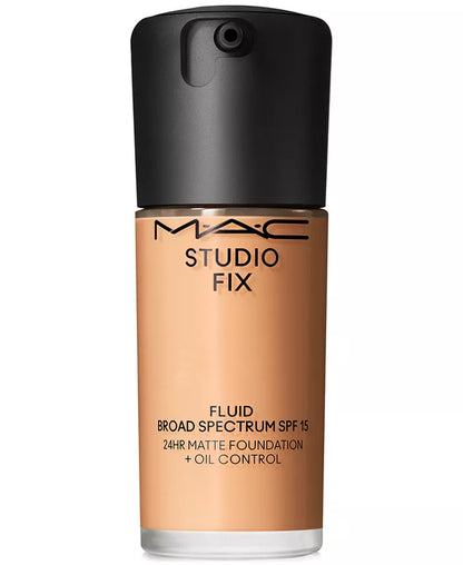 Studio Fix Fluid SPF 15 24Hr Matte Foundation + Oil Control, 1 Oz.