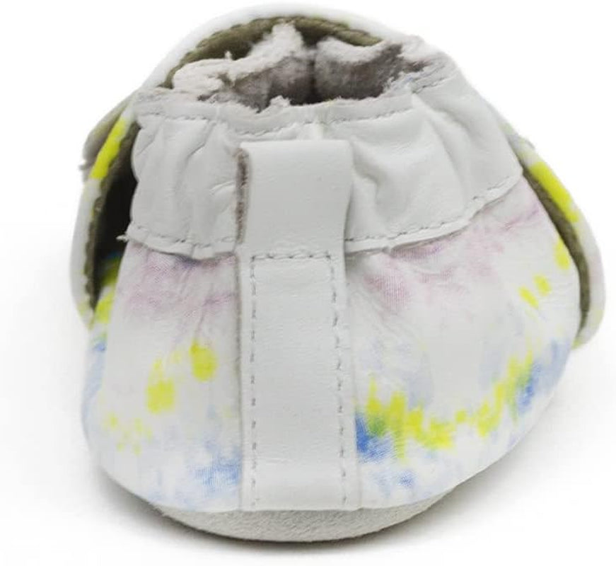 Baby Girls and Unisex Soft Soles Slip-Resistant Crib Shoes Slippers for Infant and Toddler, 0-24 Months