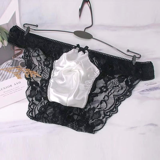 Sexy Lace Underwear Summer New Products Cool Soft Light Breathable Large Size Underwear Men'S Briefs Men Underwear Sexy