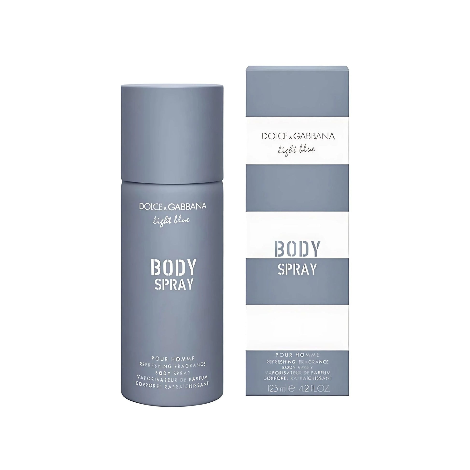 Light Blue Pour Homme Body Spray 4.2 Ounce