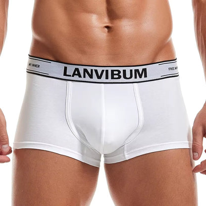 Men Underwear Boxer Shorts Cotton Soft Cueca Masculina Boxers Homme Calzoncillos Underpants