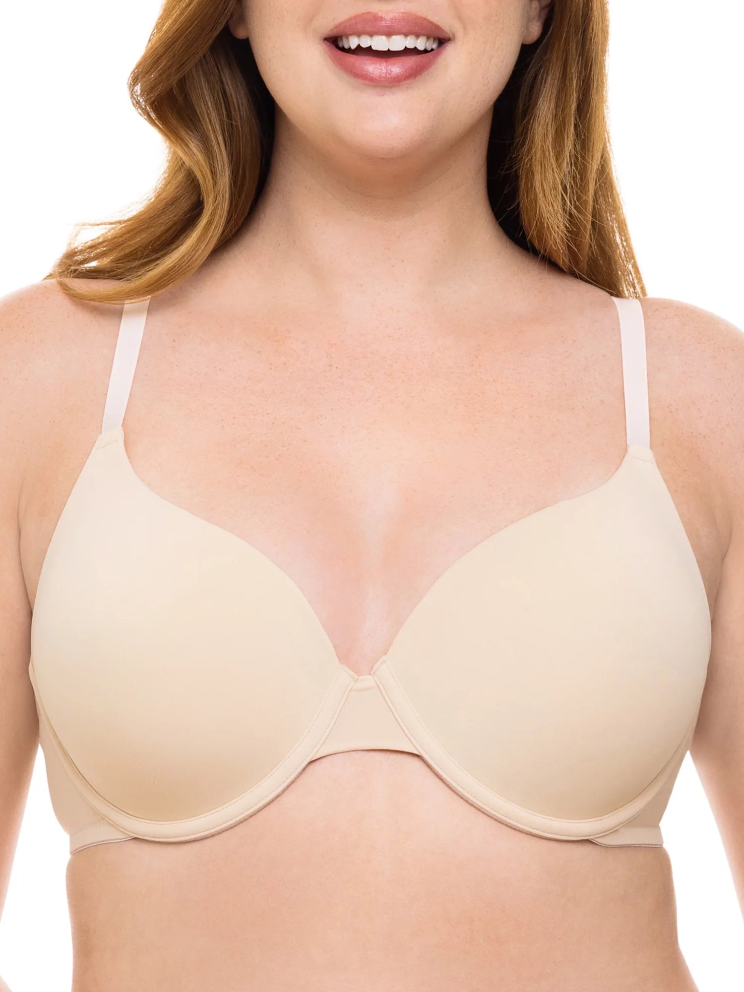 Women'S Lightly Lined Underwire T-Shirt Bra, Sizes 34A to 40DDD