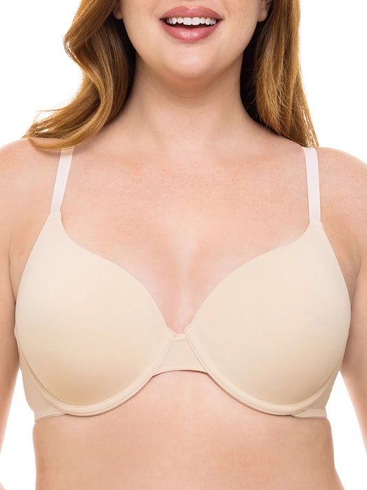 Women'S Lightly Lined Underwire T-Shirt Bra, Sizes 34A to 40DDD