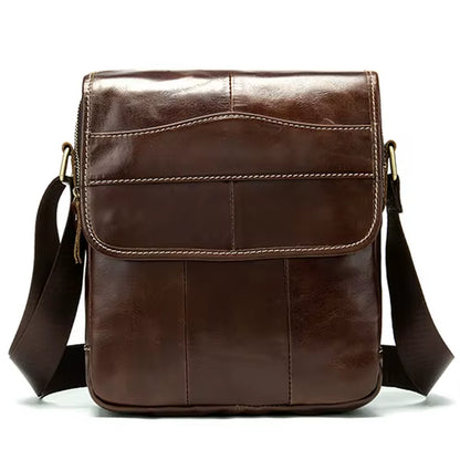 MVA Men'S Genuine Leather Bag Crossbody Bags for Men Messenger Bag Men Leather Fashion Men'S Shoulder Bags Male Handbags 1121