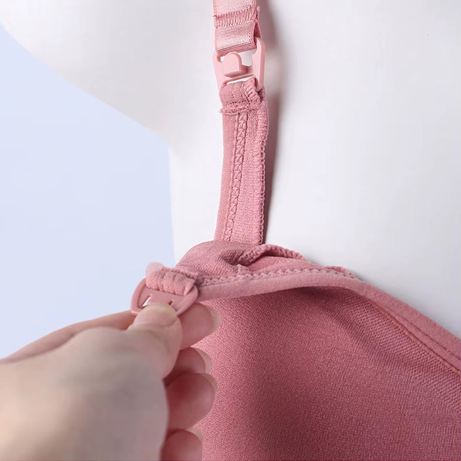 3 Pcs/Pack Breathable Maternity Pregnant Bras Comfort Breastfeeding Sleep Bralette Women Wireless Seamless Nursing Underwear