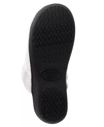 Isotoner Women'S Chevron Microterry Clog Slippers, Online Only