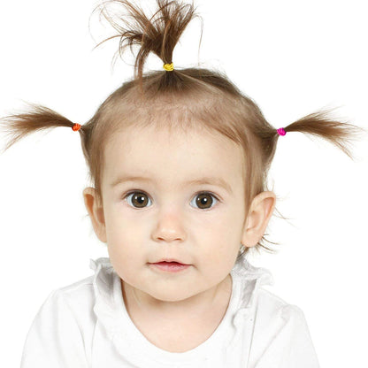 Ligas Para El Cabello Para Niñas Colitas Para El Pelo Variedad De Colores 200Pcs