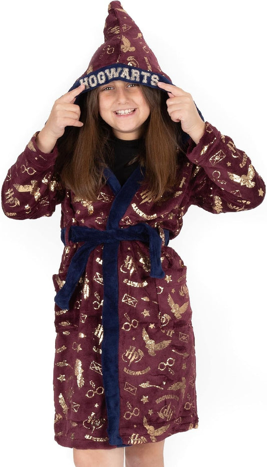 Dressing Gown Kids Red or Blue Options Pajama Robe