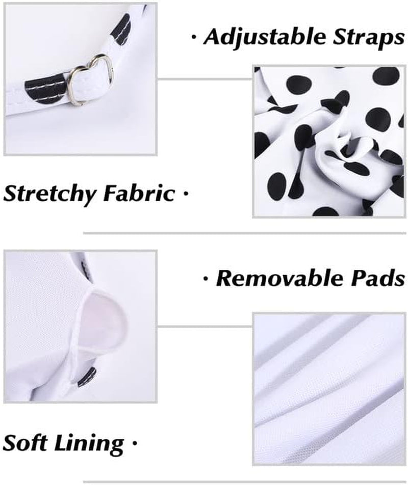 Tankini Bathing Suits for Women Tummy Control Swimsuits Two Piece Swimwear Made of Quick Dry High Elastic Fabric