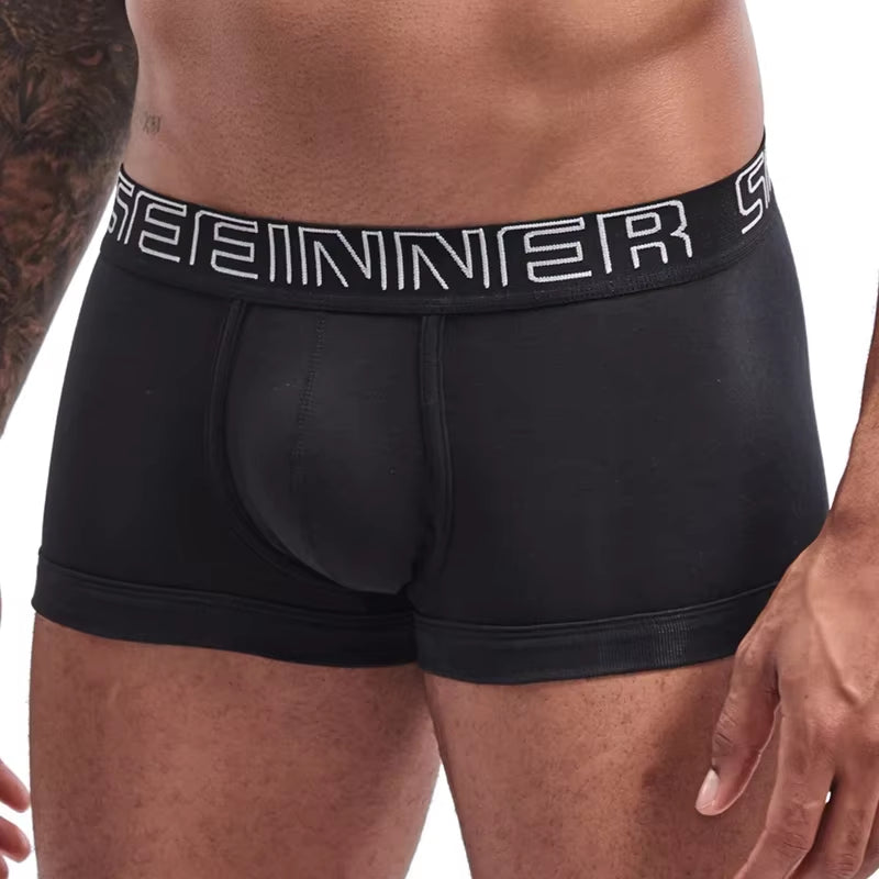 Men Underwear Boxer Shorts Cotton Soft Cueca Masculina Boxers Homme Calzoncillos Underpants