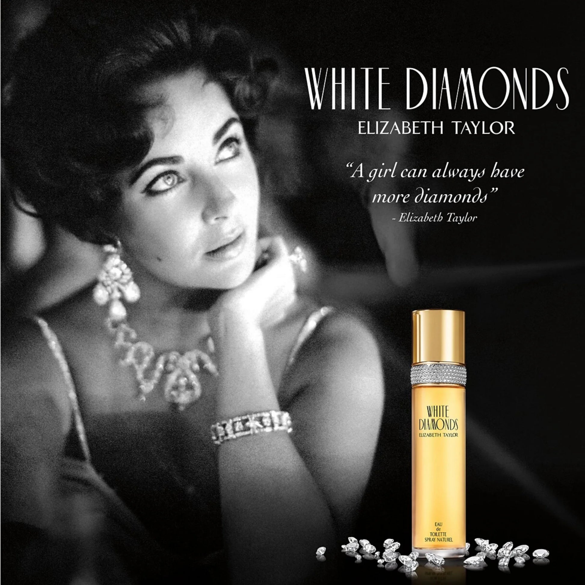 White Diamonds Eau De Toilette, Perfume for Women, 1.0 Fl Oz