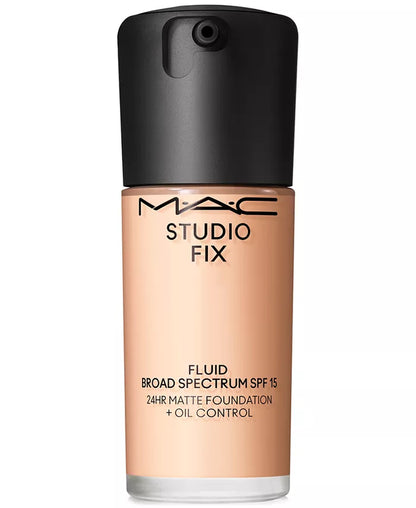 Studio Fix Fluid SPF 15 24Hr Matte Foundation + Oil Control, 1 Oz.