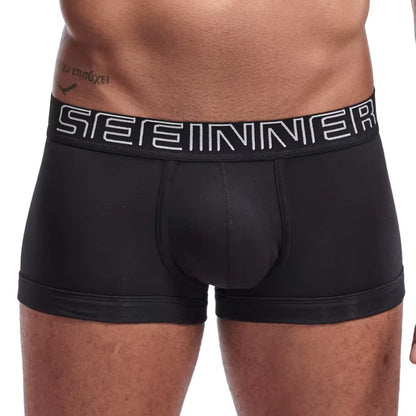 Men Underwear Boxer Shorts Cotton Soft Cueca Masculina Boxers Homme Calzoncillos Underpants