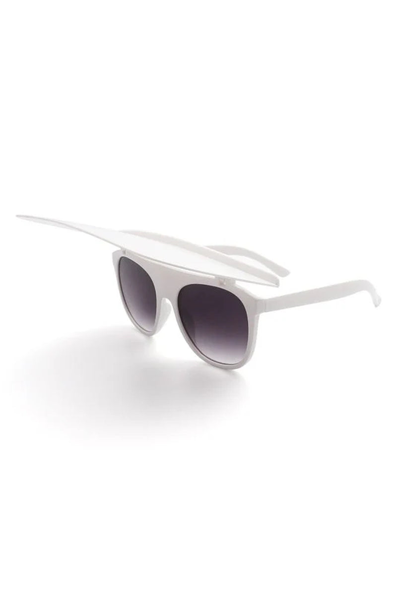 Classic round Shield Fashion Visor Sunglasses