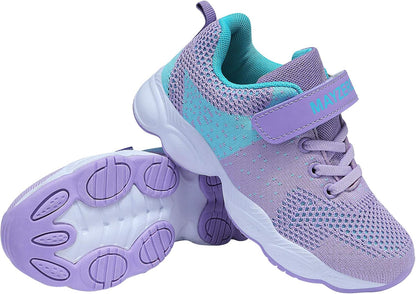 Kids Tennis Shoes Breathable Running Shoes Walking Shoes Fashion Sneakers for Boys and Girls