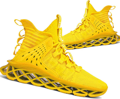 Men'S Running Shoes Non Slip Athletic Tennis Walking Blade Type Sneakers Hip Hop
