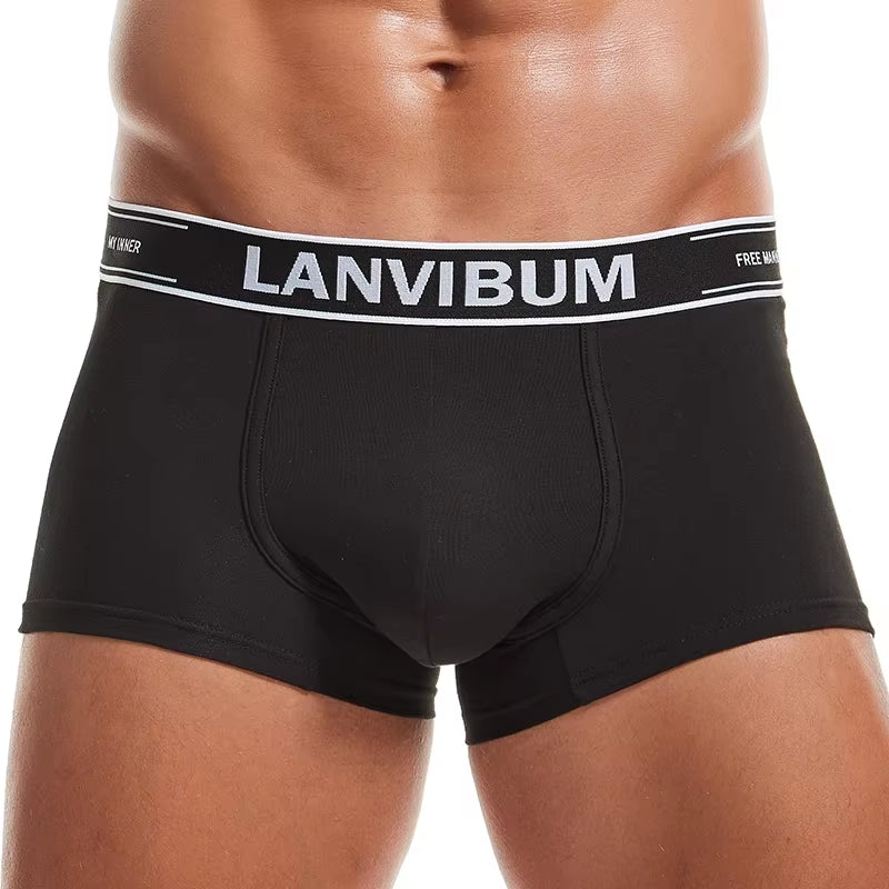 Men Underwear Boxer Shorts Cotton Soft Cueca Masculina Boxers Homme Calzoncillos Underpants