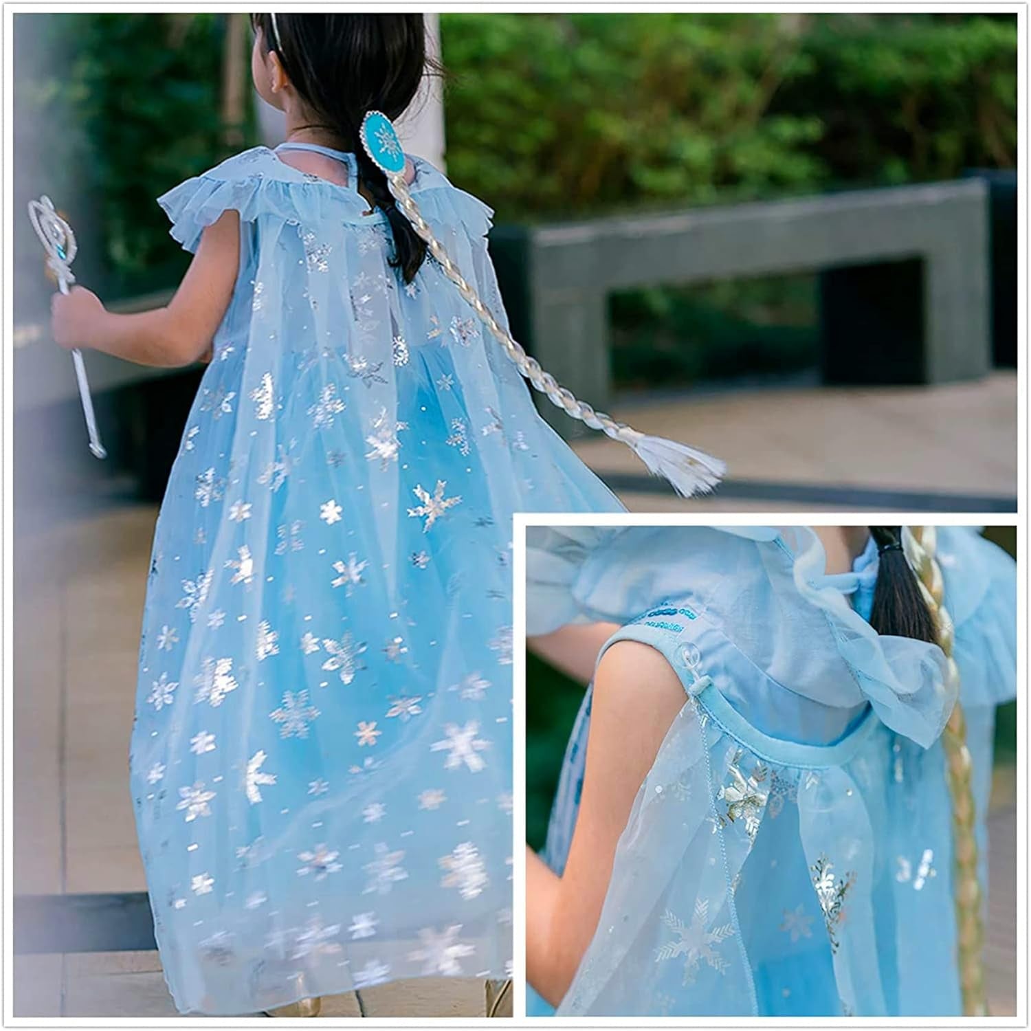 Princess Dress for Girls Princess Costume for Kids Costume Halloween Birthday Party Dress Up