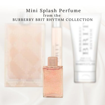 Brit Rhythm Eau De Toilette, Mini Splash Perfume for Women, .17 Oz ( 5Ml )