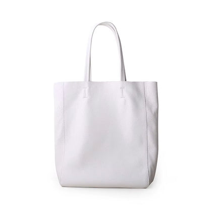 100% Genuine Leather Women Shoulder Bags Luxury Brand Big Cow Leather Handbags Large Cowhide Ladies Top Handle Tote Shopping Bag