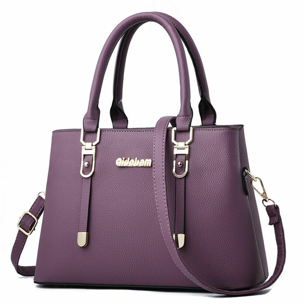 Women Lady Leather Handbags Messenger Shoulder Bags Tote Satchel Purse Large