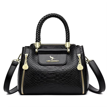 Fashion Crossbody Bags for Women Designer Ladies Purses and Handbags High-Quality Soft Leather Women Shoulder Messenger Bags Sac