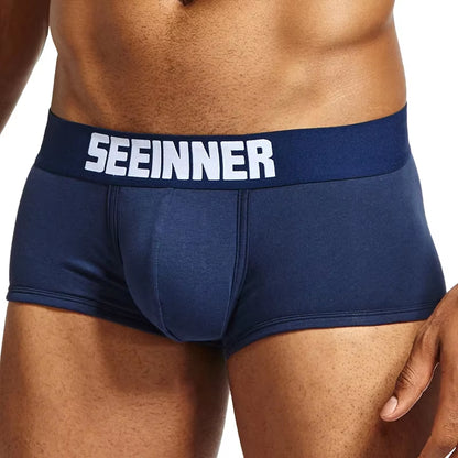 Men Underwear Boxer Shorts Cotton Soft Cueca Masculina Boxers Homme Calzoncillos Underpants