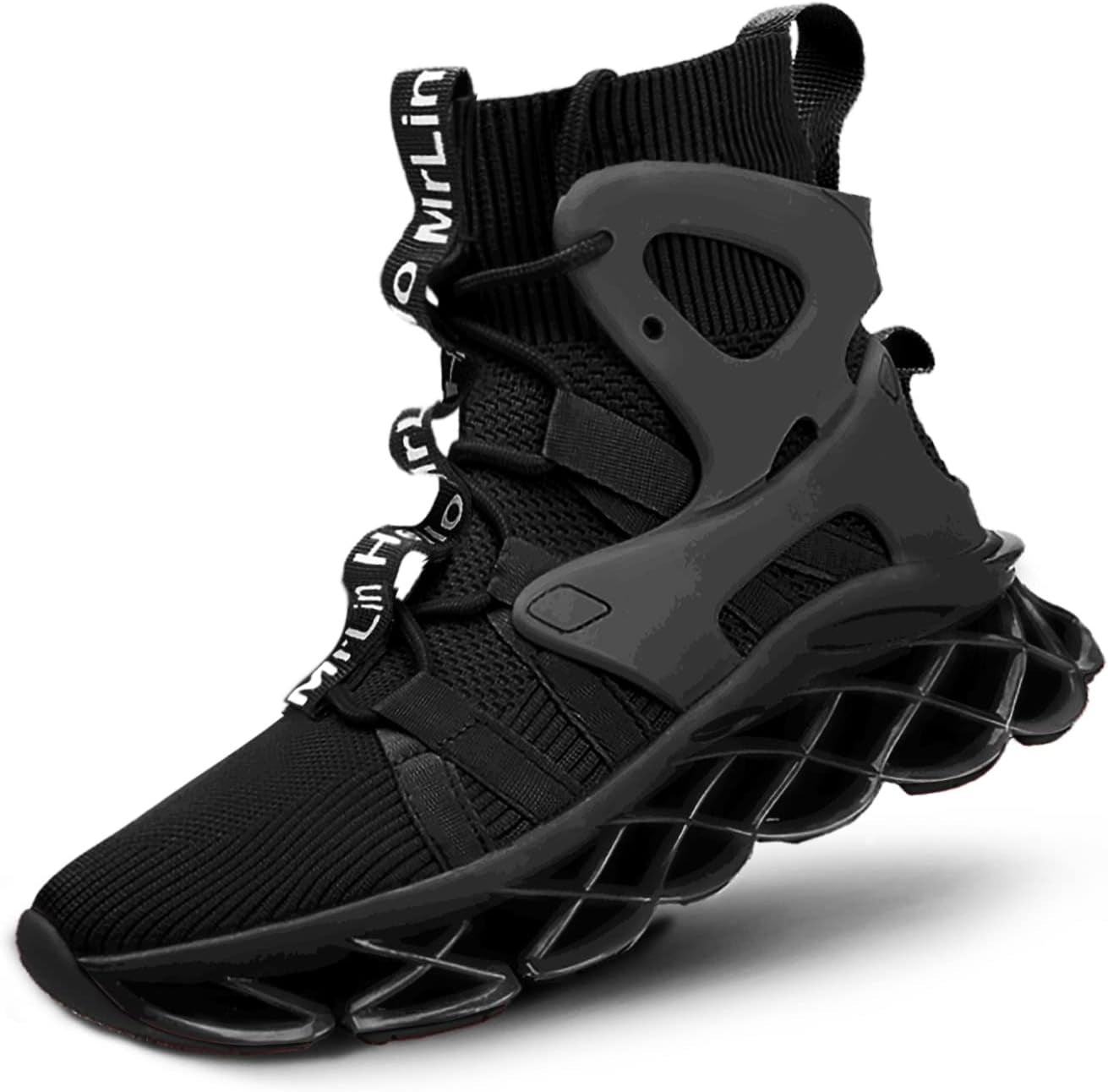 Men'S Running Shoes Non Slip Athletic Tennis Walking Blade Type Sneakers Hip Hop