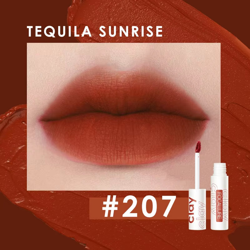 Matte Lipstick Velvet Mist Lip Clay Not Dry Lip Cream 25 Color Nude Lip Stick Waterpoof Lip Cosmetic Makeup Wholesale