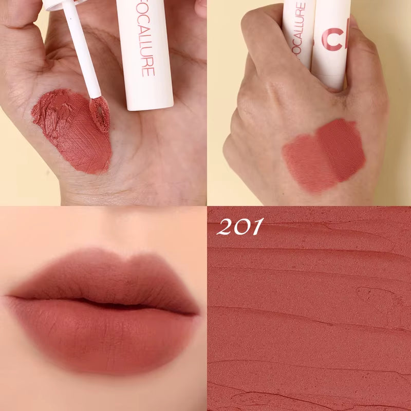 Matte Lipstick Velvet Mist Lip Clay Not Dry Lip Cream 25 Color Nude Lip Stick Waterpoof Lip Cosmetic Makeup Wholesale