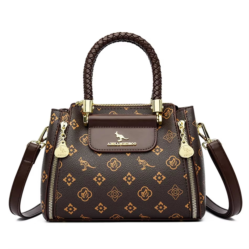 Fashion Crossbody Bags for Women Designer Ladies Purses and Handbags High-Quality Soft Leather Women Shoulder Messenger Bags Sac