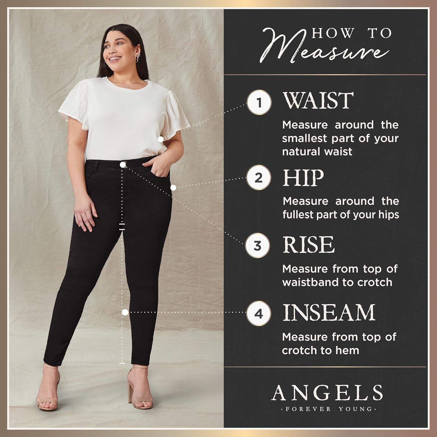 Women'S Curvy Bootcut Mid-Rise Jeans (Standard and Plus)