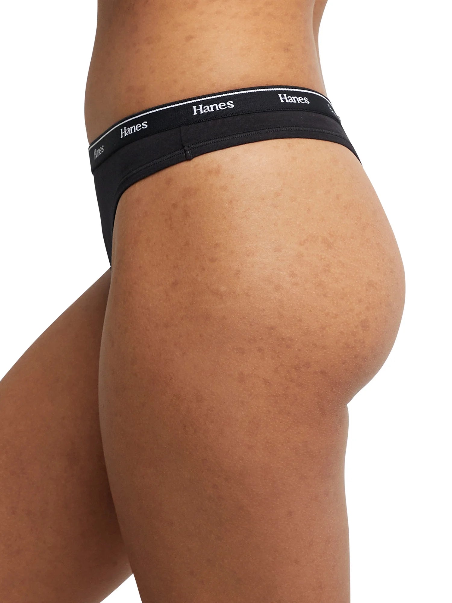 Originals Women'S Thong Underwear, Breathable Cotton Stretch, 6-Pack