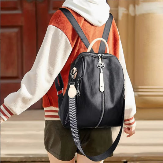 Women’S Backpack Fashion Designer High Quality Soft Leather Large Capacity Travel Shoulder Bags School Bag Ladies Backpacks