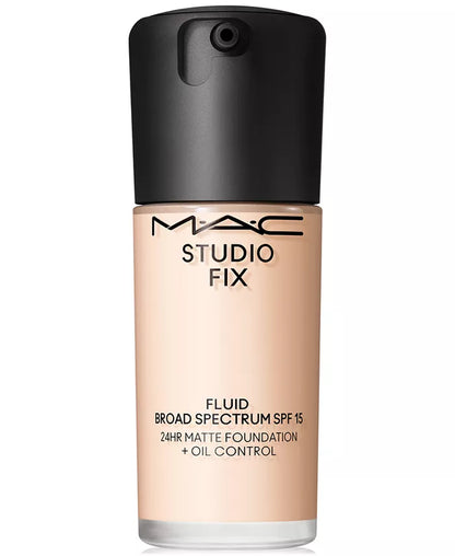 Studio Fix Fluid SPF 15 24Hr Matte Foundation + Oil Control, 1 Oz.