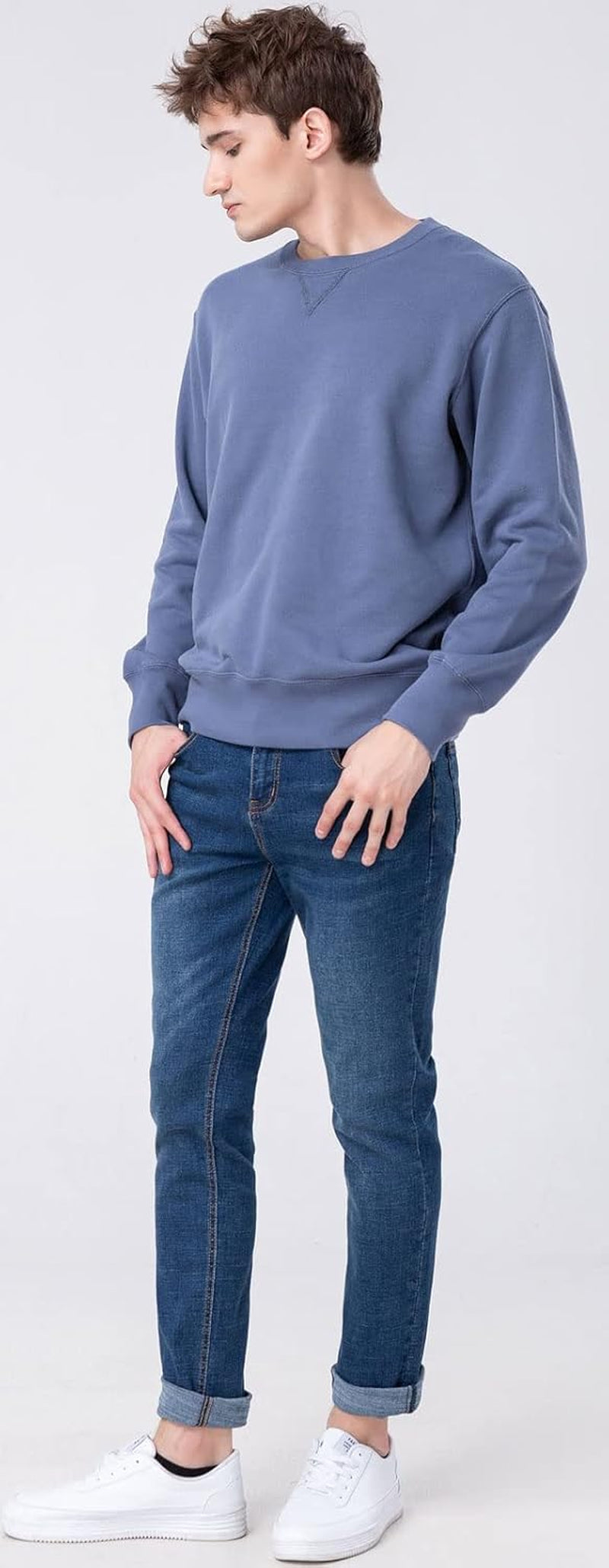 Men’S Slim Fit Jeans Tapered Jeans