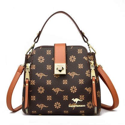 Luxury Genuine Brand Handbags Women'S Bags Designer Handle Bags High Quality Shoulder Messenger Bags Fashion Leather Sac a Main