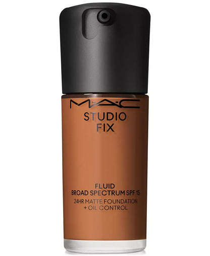 Studio Fix Fluid SPF 15 24Hr Matte Foundation + Oil Control, 1 Oz.
